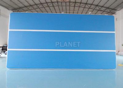 China Blauw 6x3x0.2m Opblaasbaar Luchtspoor voor Zwembad Drijvende Mat Te koop