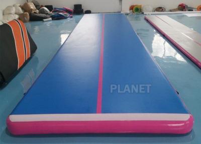 China pista de aire inflable de la tela doble de la pared de los 9x2x0.2m para el entrenamiento casero en venta