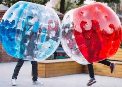 Chine le football gonflable 1.8m transparent de bulle de PVC de 1.2m 1.5m à vendre