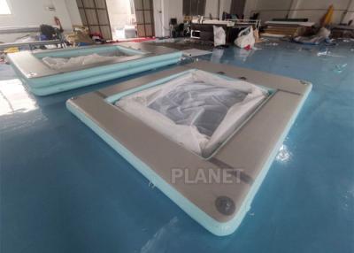 China Double Wall Fabric Sea 0.9mm PVC Inflatable Yacht Pool for sale