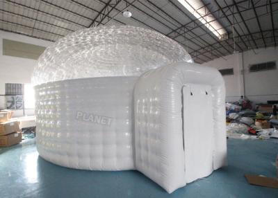 China 0.55mm Pvc Inflatable Igloo Tent For Outdoor Observe Stars for sale