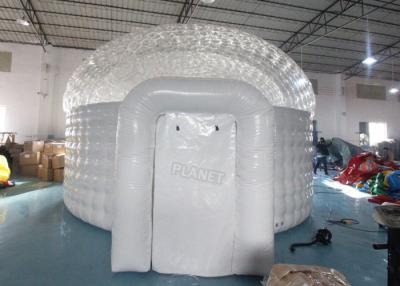 China Tienda inflable impermeable del iglú de la bóveda 0.7m m del césped en venta