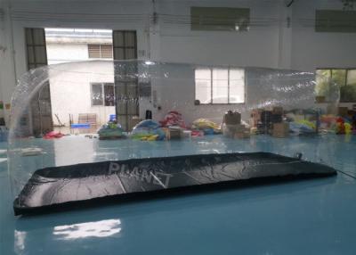 China Transparent 0.4mm PVC Inflatable Car Cover Protect Vehicles for sale