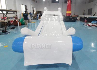 China Needle Sewing Floating EN71 Inflatable Yacht Slide For Adult for sale