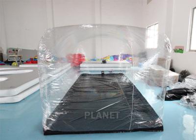 China Clear PVC Inflatable Car Capsule Bubble Cover For Storage for sale