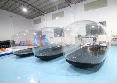 China cápsula inflable del coche del vinilo del claro del PVC de 0.4m m para el garaje en venta