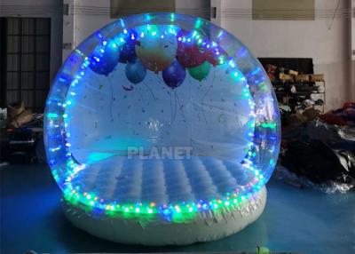 China Cabina de Dia Inflatable Snow Globe Photo de 3 metros con soplar en venta
