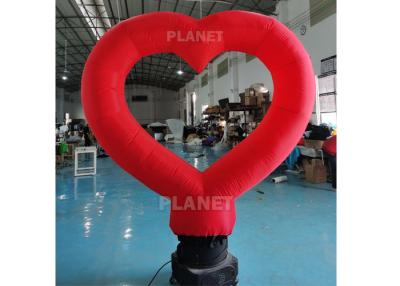 Chine Épouser le ballon de publicité gonflable rouge de décor avec la lumière à vendre