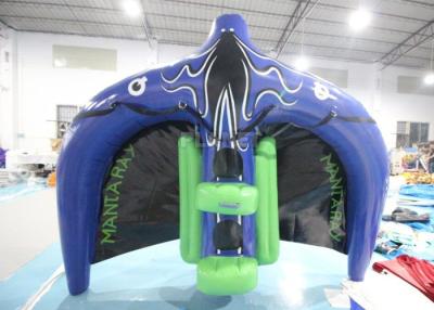 China ASTM 0.9mm PVC Inflatable Towable Tube For Two People for sale