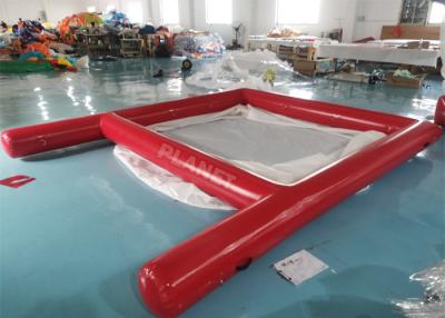China 0.9mm PVC Tarpaulin Yacht Inflatable Rectangular Swimming Pools Anti Jellyfish for sale