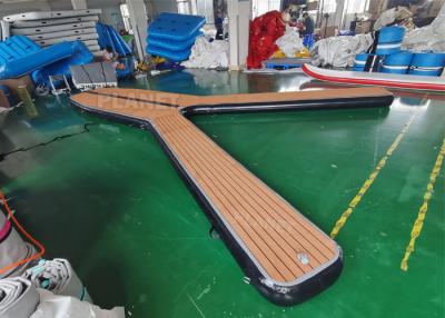 China Water Game Rentals Inflatable Platform Floating Y Docks Inflatable Water Toys For Kids And Adults for sale