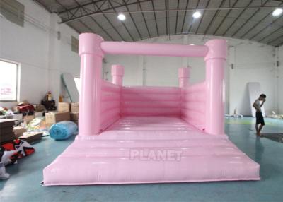 China Van het de Spronghuis van de commerciële Witte Bouncy-Kinderen van het Kasteelhuwelijk de Opblaasbare van de Huurbouncy Springende Uitsmijter voor Verkoop Te koop