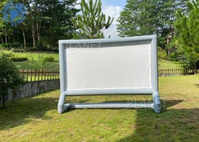China Sealed Outdoor Backyard Inflatable Projection Movie Screen Inflatable Film Screen for sale
