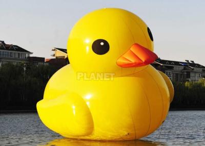 China Duck Buoy Children Rubber Duck Inflatable Yellow Duck For Water Game for sale