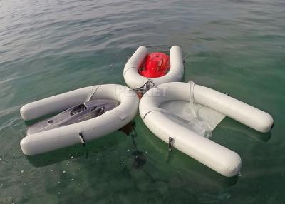 China White Grain Motor Boat Station Jetski C Shape Jet Ski Floating Dock Inflatable Floating Jet Ski C Dock For Yacht for sale