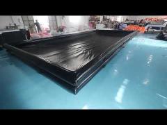 10‘x20‘ Inflatable Car Wash Mat Black Portable Garage Floor
