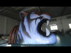 Blow Up Inflatable Tiger Tunnel Large For Game Starting Entrance