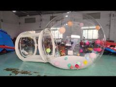Outdoor Blow Up Party Clear Inflatable Bubble House Transparent Balloon House Dome Tent
