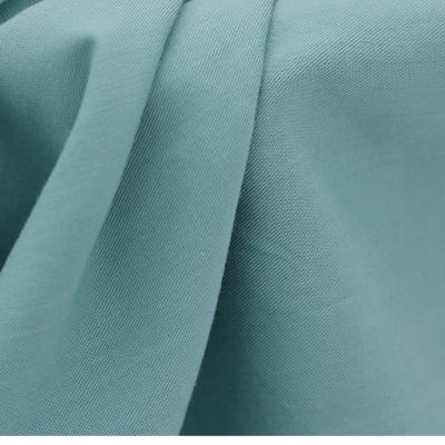 China tela viscosa de bambú de la gasa del rayón del algodón de la tela 100 de la tela cruzada 50s del teñido anudado 110gsm en venta