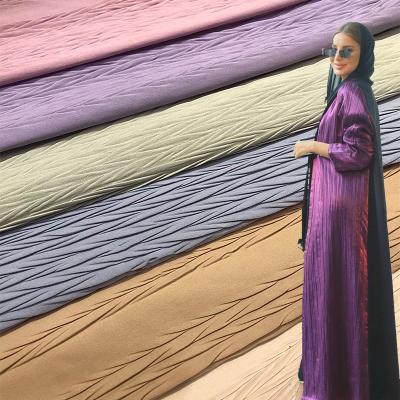 Китай Устойчивое простирание 150cm шифоновое крепирует сплетенную ткань поли крепирует материал платья продается