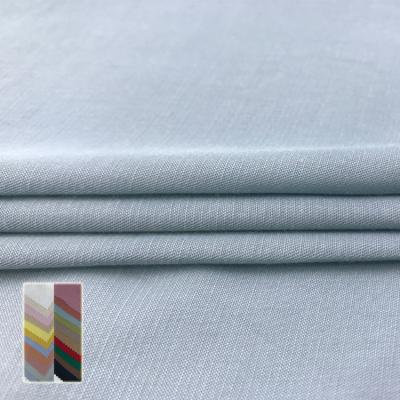 China 52% Ployester 48% Rayon Plain Tr Suiting Fabric 90gsm Woven Shirt Fabric for sale