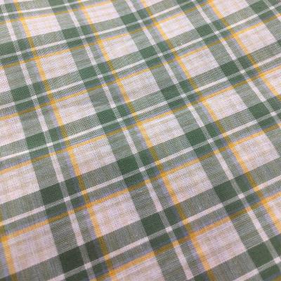 China 150cm Thin Lattice Gingham Check Fabric 60s 40s Cotton Fabric For Shirt for sale