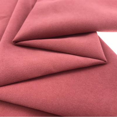 China 235gsm Polyester Suiting Fabric Plain Brushed Polyester Fabric  stain Resistant for sale