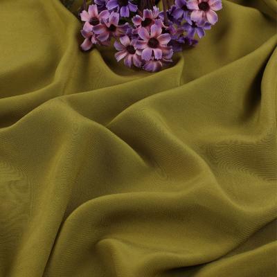 China 100% Viscose Rayon Dyed Fabric Satin Plain Woven Clothing Material for sale