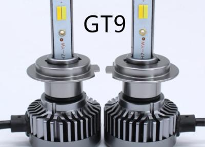 China Gt9  H7 Car Headlight Bulb 50W 6000lumen 3 Color Led Headlight 4300K 3000K 6000K for sale