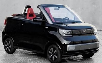 China Wuling Hongguang Mini Ev Cars 2023 170km Wuling Ev 4 Seater 4 Doors for sale