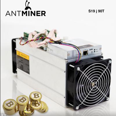Китай Алгоритм горнорабочего SHA256 Bitcoin 90TH/S 3100W Bitmain Antminer S19j продается