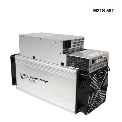 China BTC Miner Machine 3200W-3500W MicroBT Whatsminer M21s 58th for sale