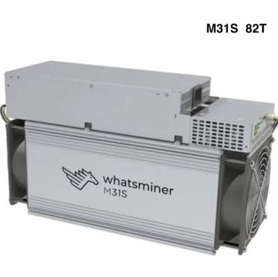 China 82TH/S Bitcoin Miner Machine 3000W-3500W MicroBT Whatsminer M31s for sale