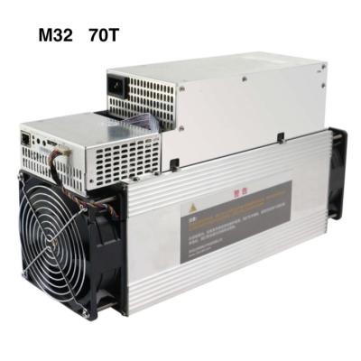 Китай Машина 3360W горнорабочего Bitcoin MicroBT Whatsminer M32 70T для компьютера продается