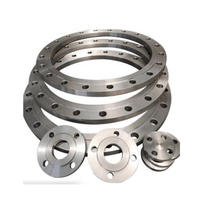 China Stamping Titanium Pipe Flange  Titanium Gr 5 Flanges Metal Pad Gasket For Chemical for sale