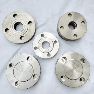 China DIN 2566. Titanium Pipe Flange Ti Titanium Threaded Flange For Oil & Gas Chemical Processing for sale