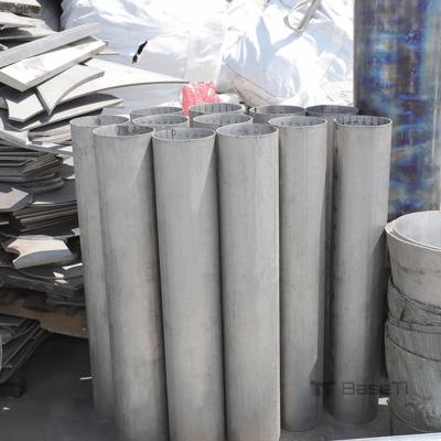 China Tubos de titanio soldados para productos químicos GR1 2 5 7 12 0,3 a 20 mm en venta