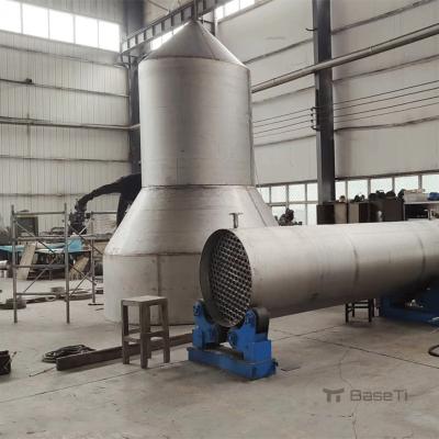 China Reactor de titanio puro Intercambiador de calor de bobina de titanio Torre de reacción de equipos de titanio en venta