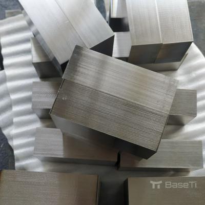 China ASTM B348 Titanium Forgings ISO9001  Square Titanium Forged Block For Aerospace for sale