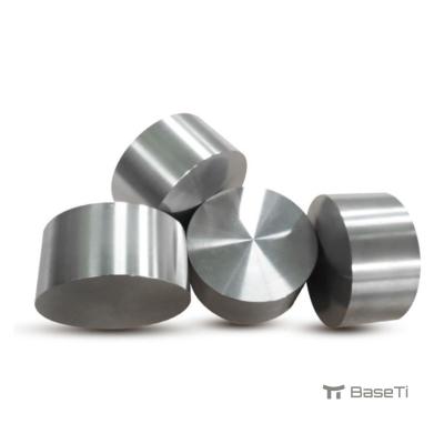 China Forja de titanio redonda para uso médico Columna de titanio Disco grueso Ti6Al4V grado 5 grado 2 en venta