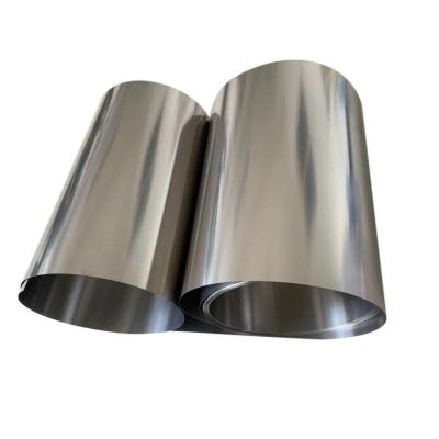 China 0.01mm ~ 0.008mm Gr2 Hoja de titanio de metal de alta pureza tira de titanio para la aeroespacial en venta