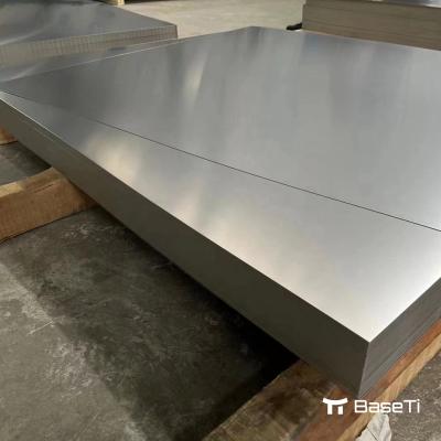 China GR1 GR2 GR5 Hot Forming Titanium Sheet Titanium Alloy Sheet For Chemical Processing for sale