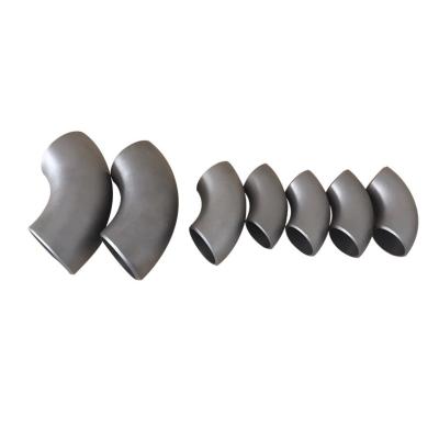 China Sch 40  Sch 80 Titanium Pipe Fittings Titanium Elbow For Polymer Production for sale