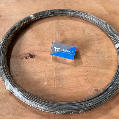 China Grade 1 2 5 23 Ti-6Al-4V ELI Titanium Wire for Aerospace, Chemical, And Power Industries for sale
