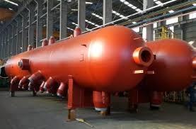 China Isolação térmica de 300 toneladas da prova da água do cilindro de lama da caldeira do aço carbono da água quente à venda