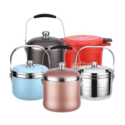 China Energy Saving Stainless Steel Soup Pot Sustainable Large Stock Cooking Pot For Stewing Soup And Meat for sale