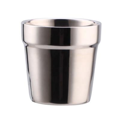 China High Quality Sustainable 304 Stainless Steel Double Wall Drinking Water Cups Wine Tumbler Mugs for sale