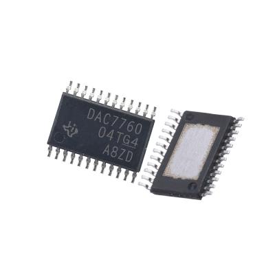 China IC Integrated Circuits DAC7760IPWPR HTSSOP-24 DACs - Digital to Analog Converters for sale
