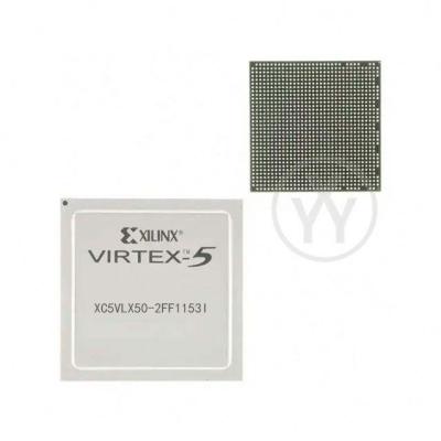 China Embedded Processors XC5VLX50-2FF1153I Tray for sale