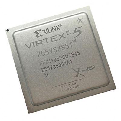 China Embedded Processors XC5VSX95T-2FFG1136C Tray for sale